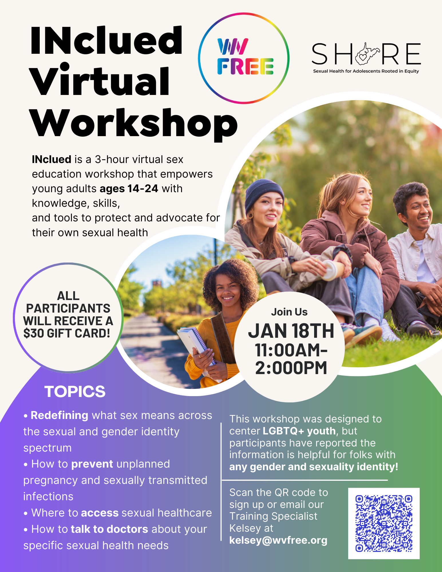 FREE INclued Workshops - West Virginia Expanded School Mental Health